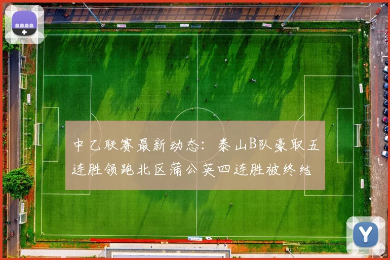 中乙联赛最新动态：泰山B队豪取五连胜领跑北区蒲公英四连胜被终结